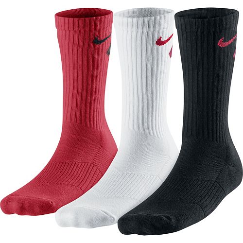 Boys Nike 3pk. Crew Performance Socks