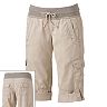 unionbay womens cargo capris