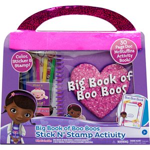 Disney Doc McStuffins Big Book of Boo Boos Stick N' Stamp Activity