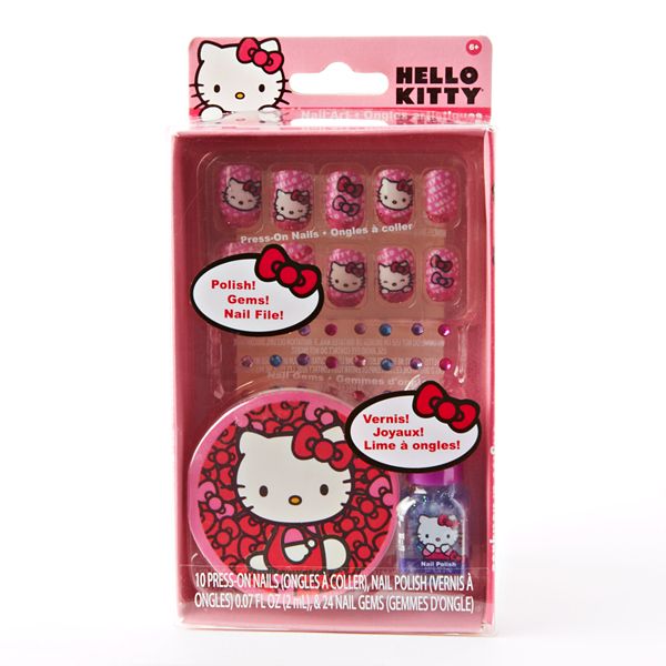 Hello Kitty Nail Art Set Girls - 6 hello kitty roblox hello kitty create an