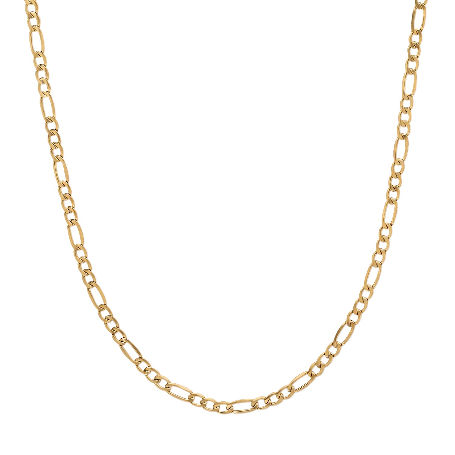 Everlasting Gold 14k Gold Figaro Chain 