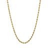 Everlasting Gold 14k Gold Rope Chain Necklace