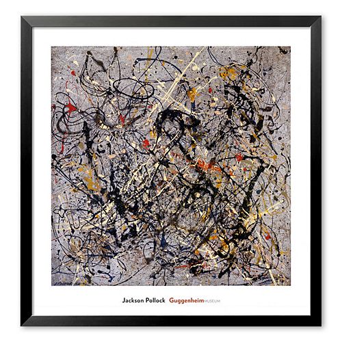 Art.com Number 18 Framed Art Print by Jackson Pollock