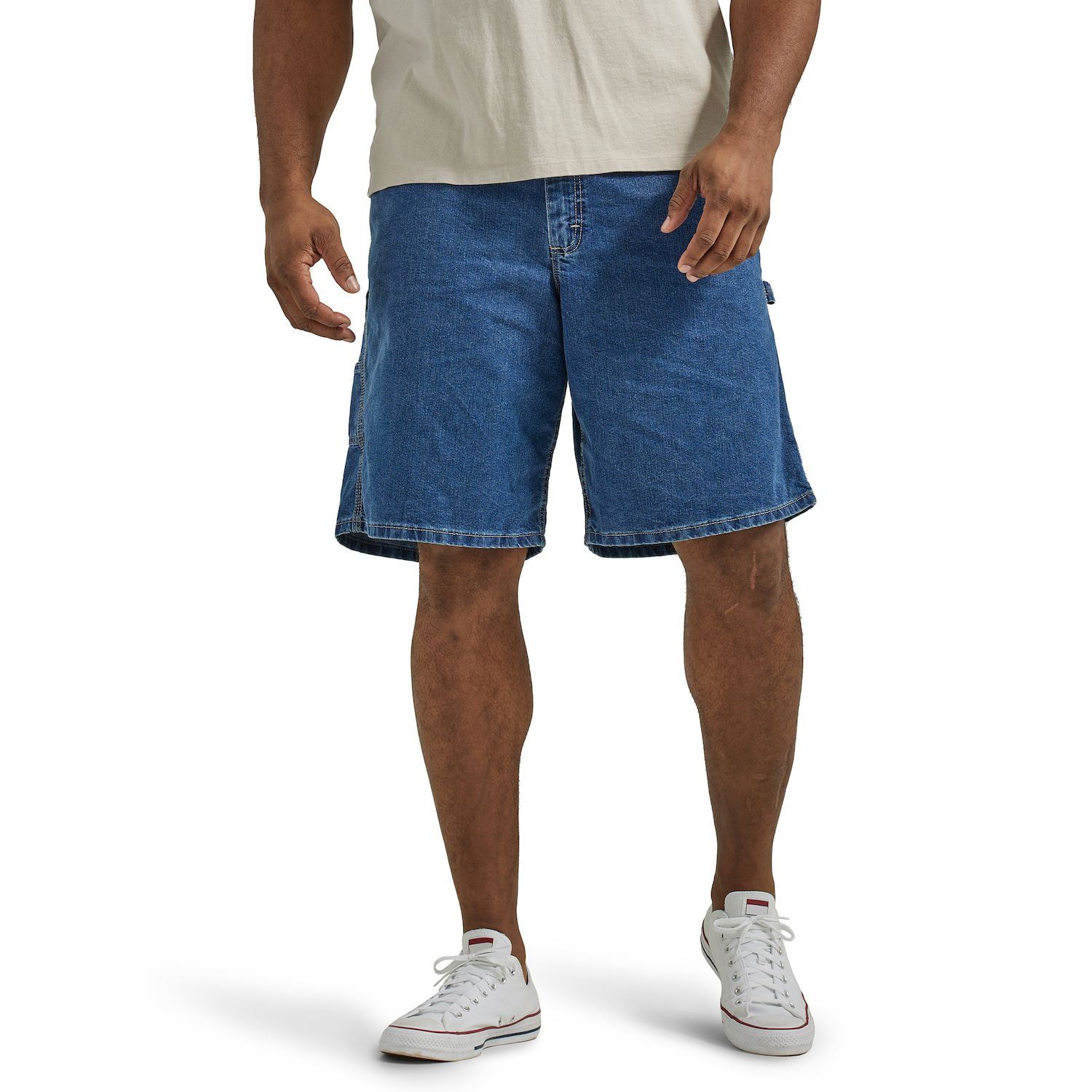 men's lee denim carpenter shorts