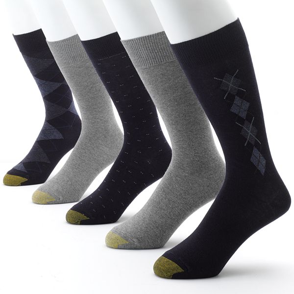 Men's GOLDTOE® 5-pk. Argyle Dress Socks