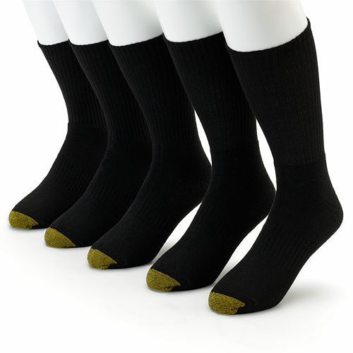 Men's GOLDTOE® 5pk. Casual Crew Socks