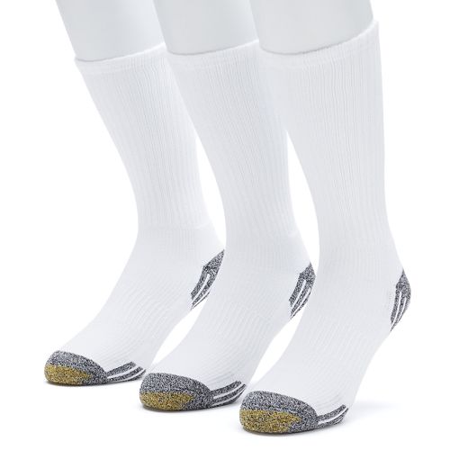 Men's GOLDTOE 3pk. Outlast Temperature Control Crew Socks