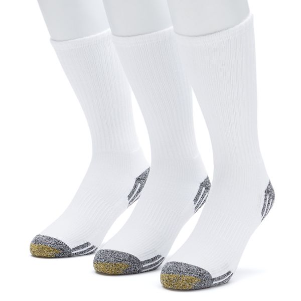 Men's GOLDTOE® 3-pk. Outlast Temperature Control Crew Socks