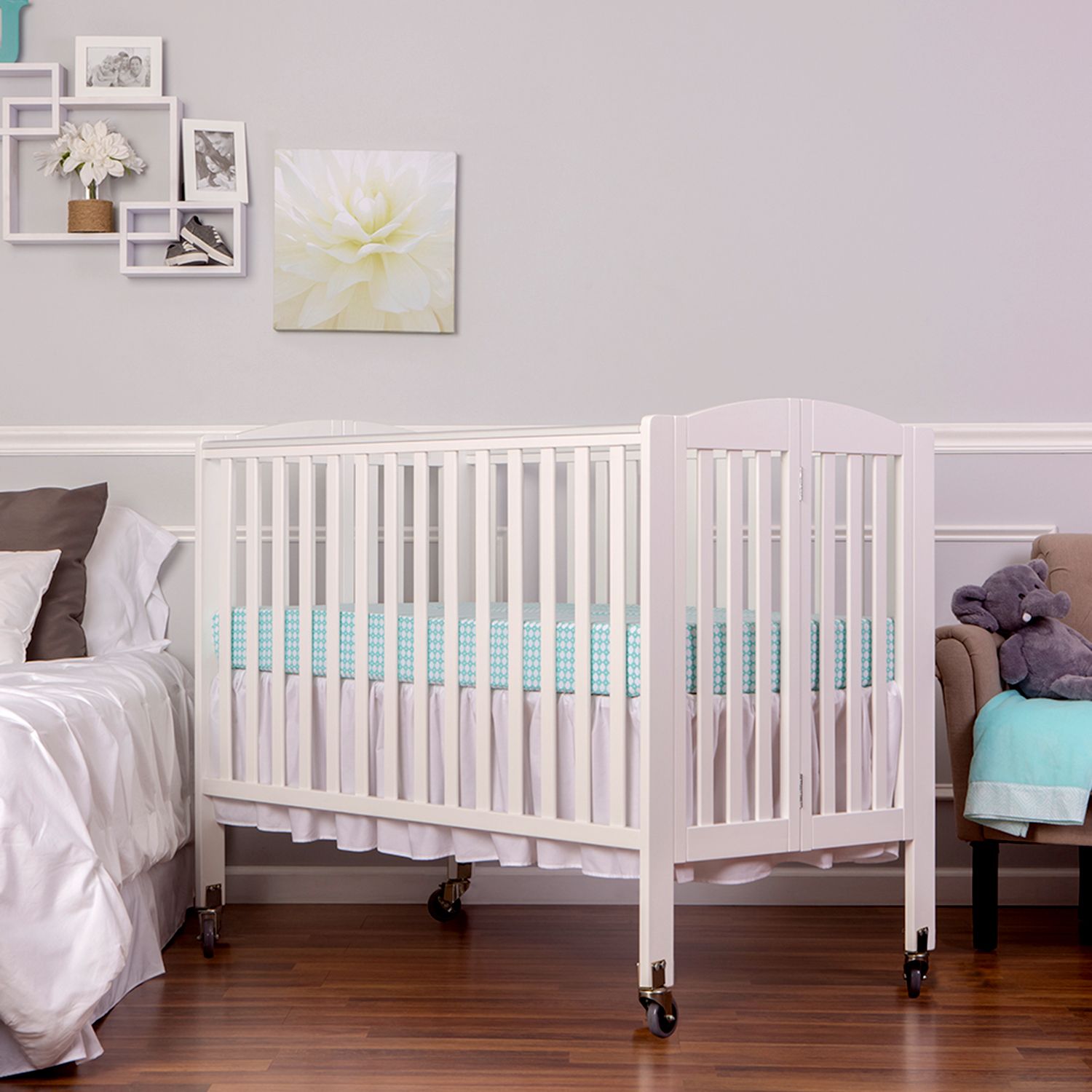 dream on me folding crib full size