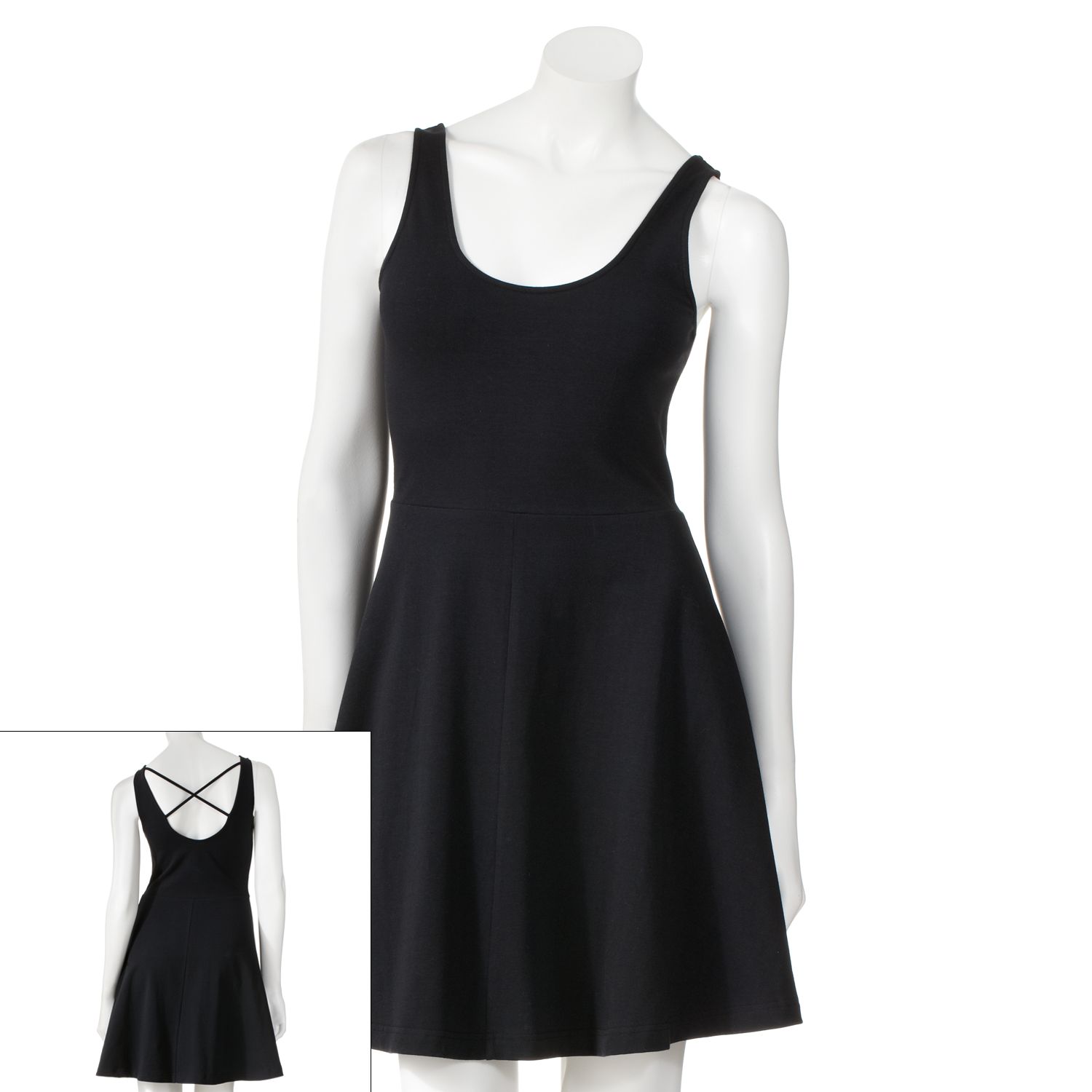 kohls junior black dresses