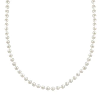 PearLustre by Imperial 10k Gold Freshwater Cultured Pearl Necklace - 18"