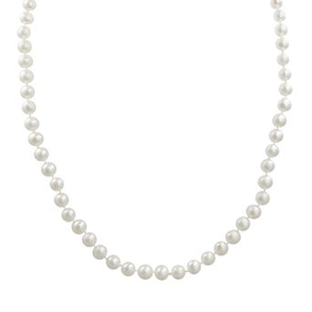 PearLustre by Imperial 10k Gold Freshwater Cultured Pearl Necklace - 18"
