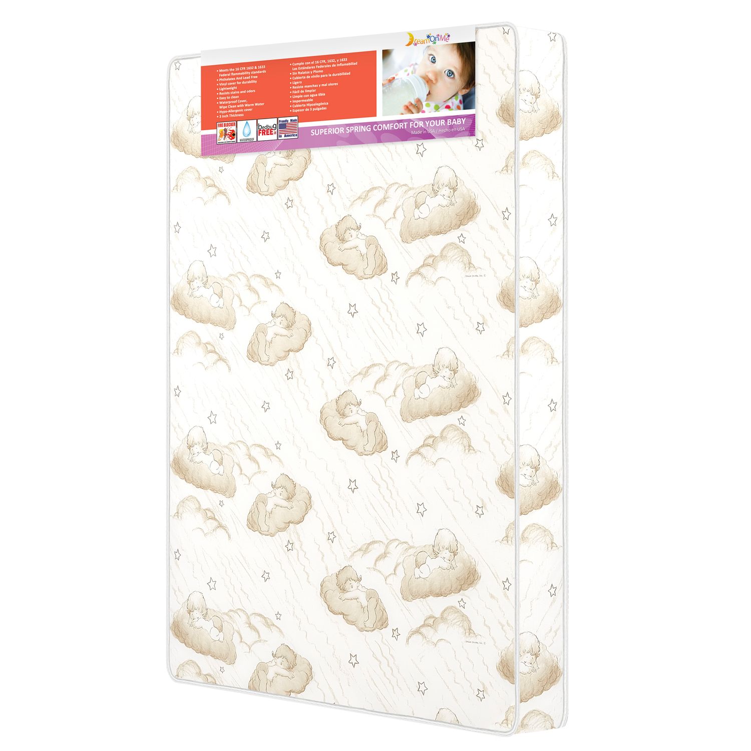 dream on me 3 foam playard mattress