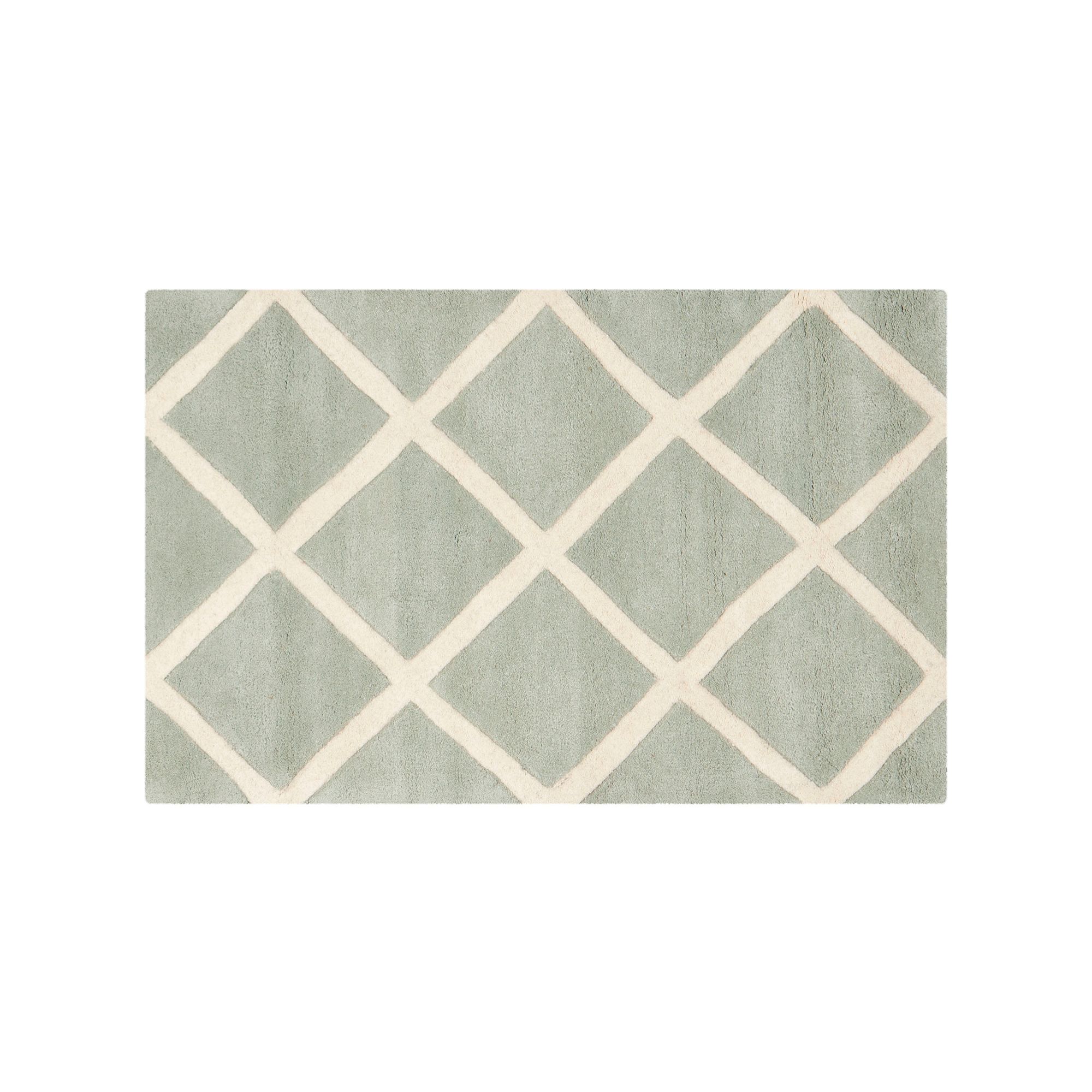 Safavieh Chatham Diamonds Rug - 2 x 3, Gray Ivory