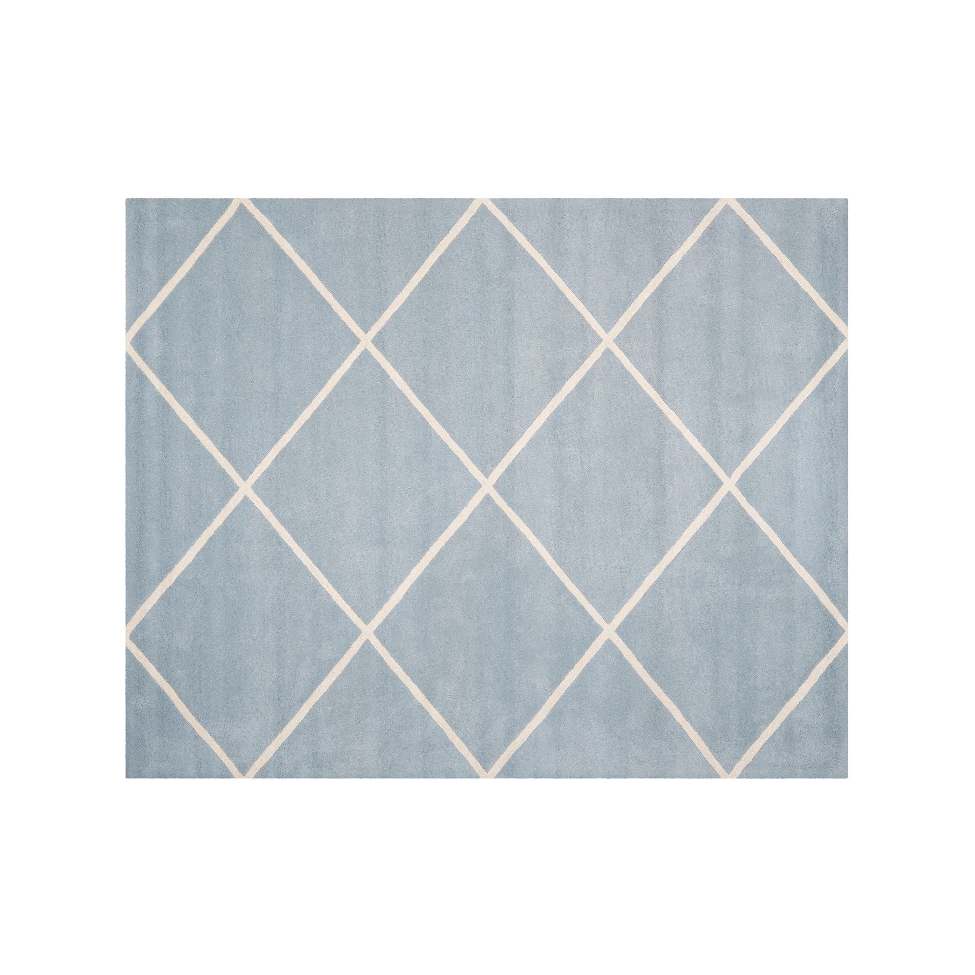 Safavieh Chatham Diamonds Rug - 4 x 6, Blue Ivory