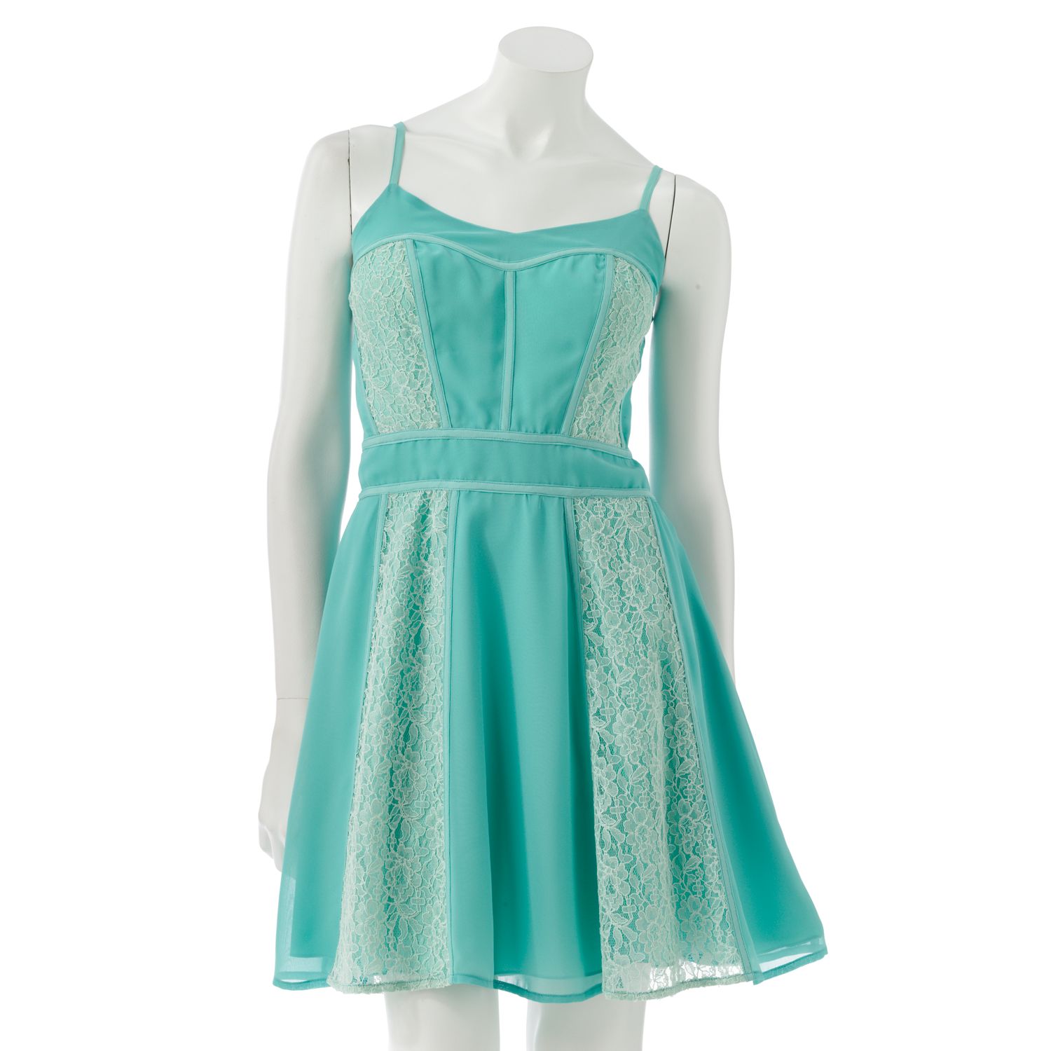 kohls teal dress