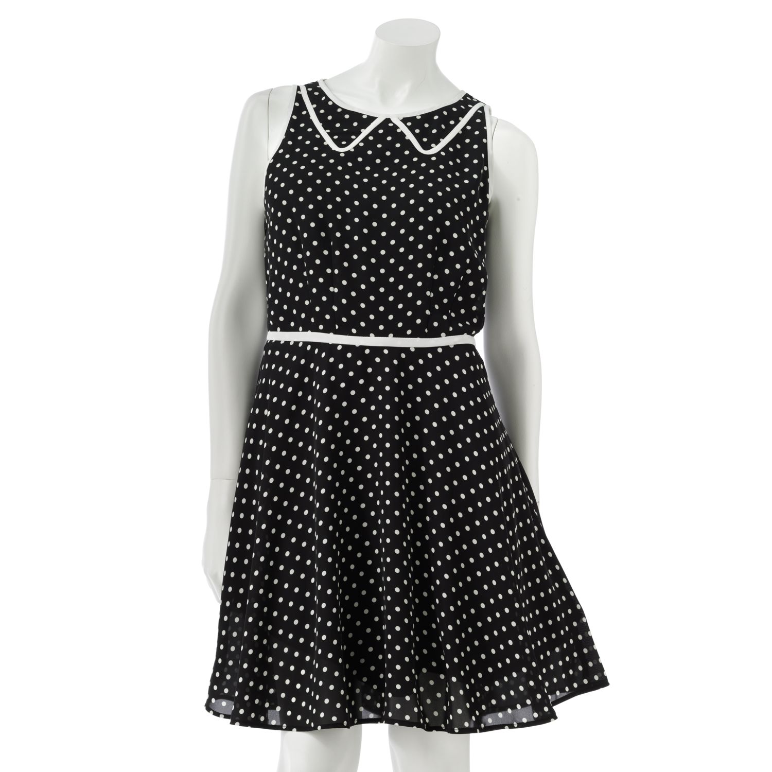 kohls polka dot dress