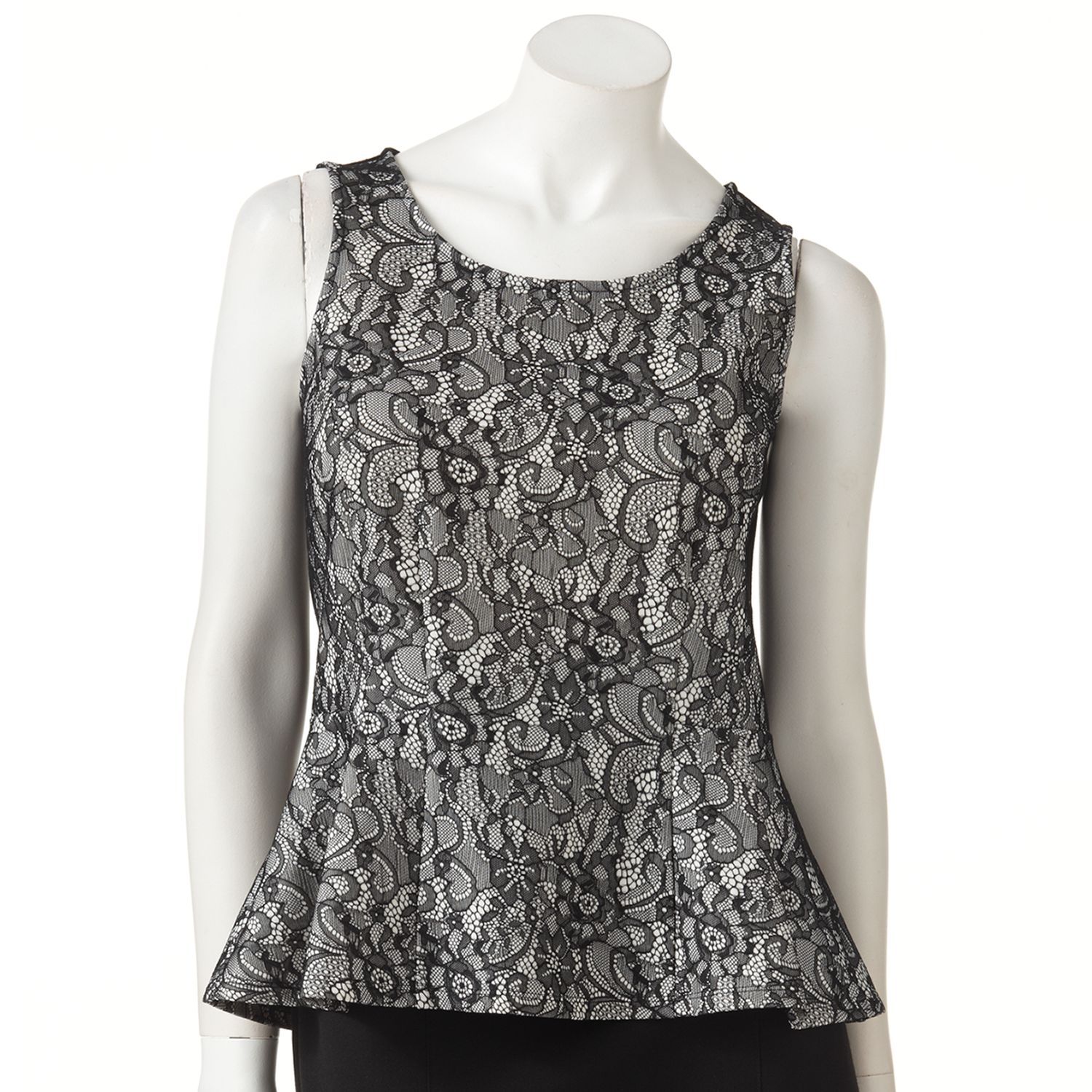 kohls peplum top