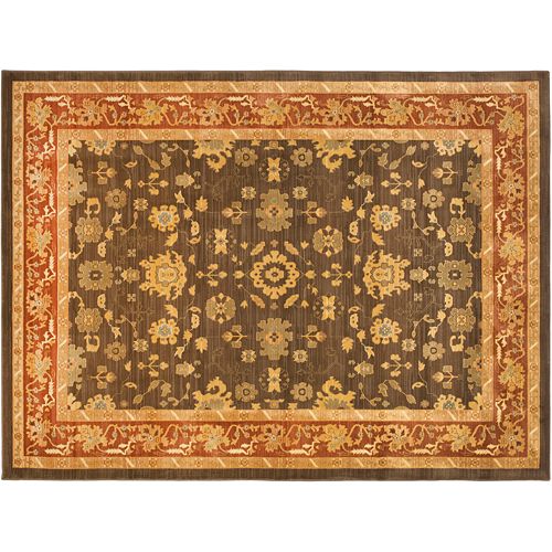 Safavieh Heirloom Framed Leaf Rug - 5'3'' x 7'6''