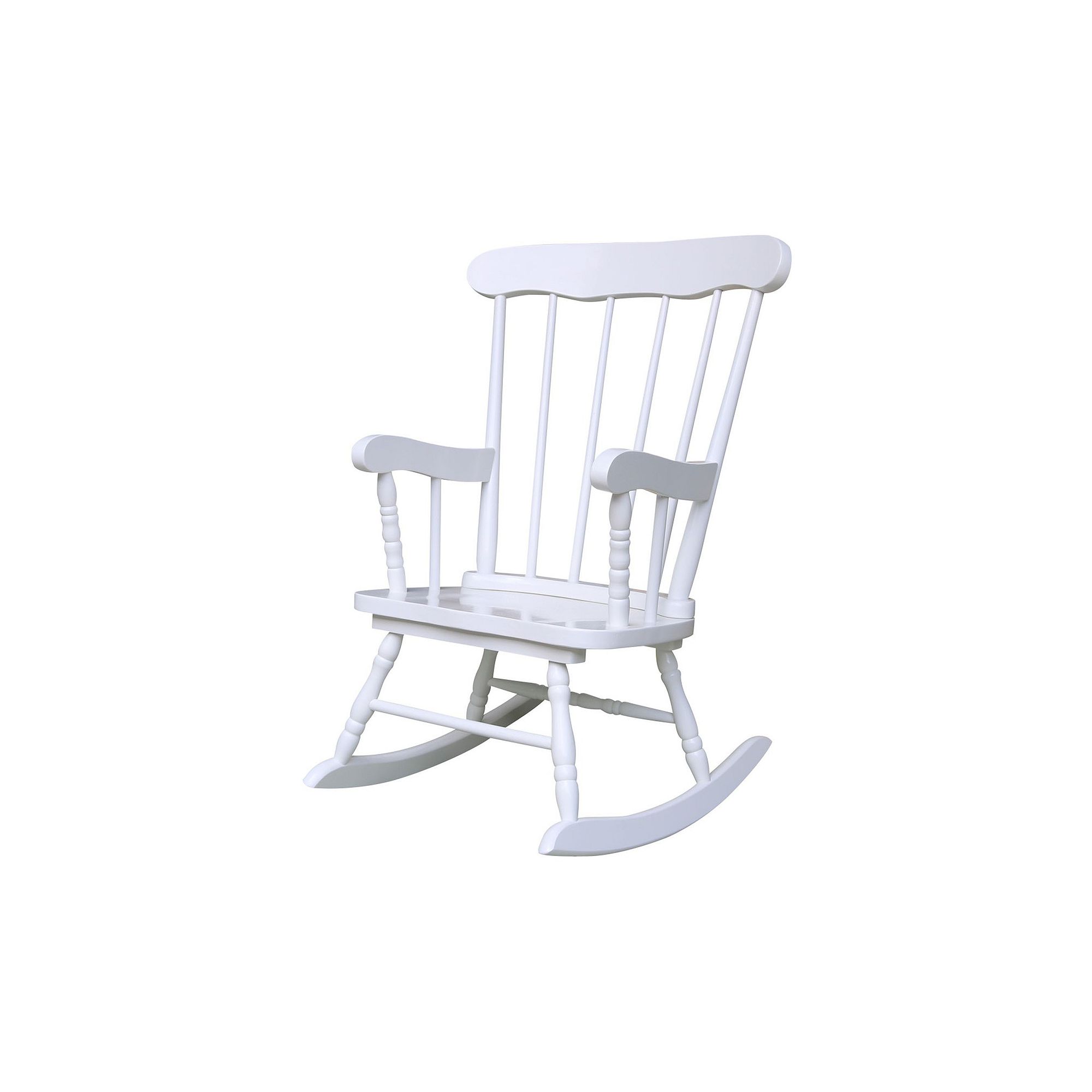 Juvenile Rocking Chair, Linen White