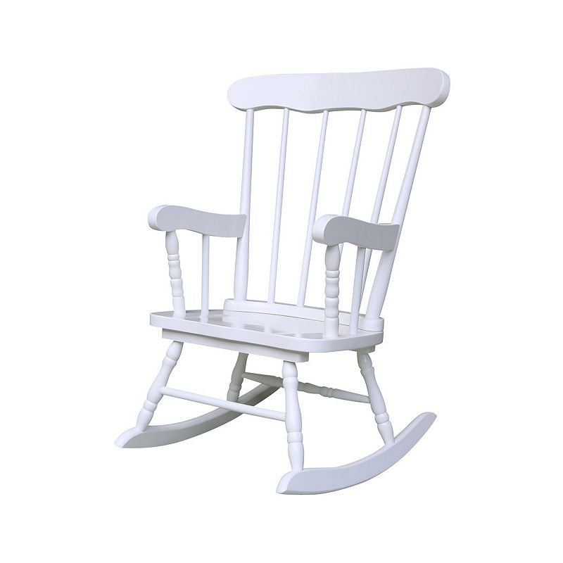 Juvenile Rocking Chair, White, Furniture
