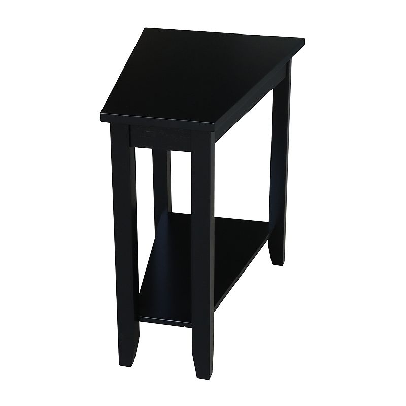 Keystone Accent Table, Black, Furniture