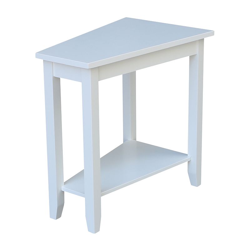 Keystone Accent Table, White, Furniture