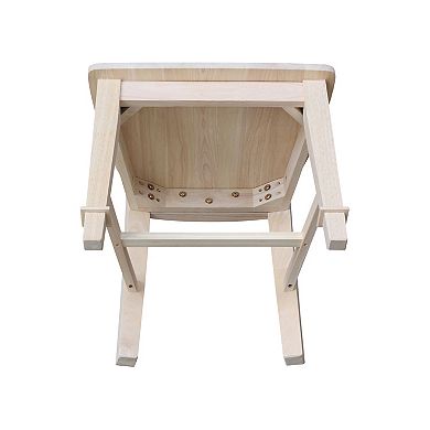 International Concepts 2-pc. Tuscany Dining Chair Set