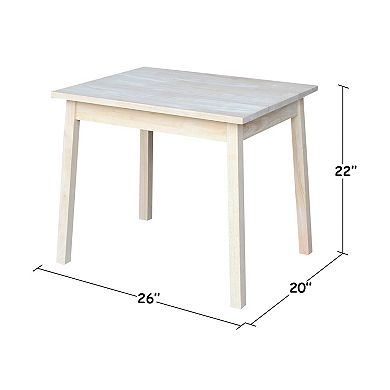 International Concepts Juvenile Table