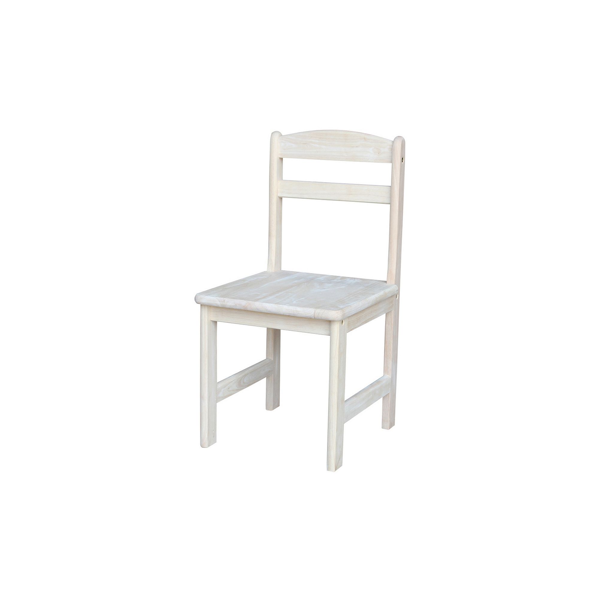 2-pc. Juvenile Chair Set, Unfinished