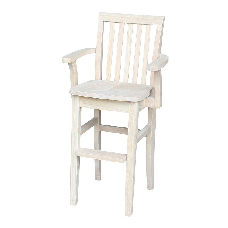 Mission Youth Chair, White, Furniture
