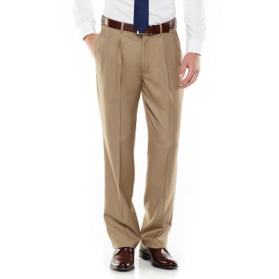 strapless open back dress Signature Iron Free Khakis, Pleated, Relaxed Fit with Stain Defender® –  Dockers™ main image 0