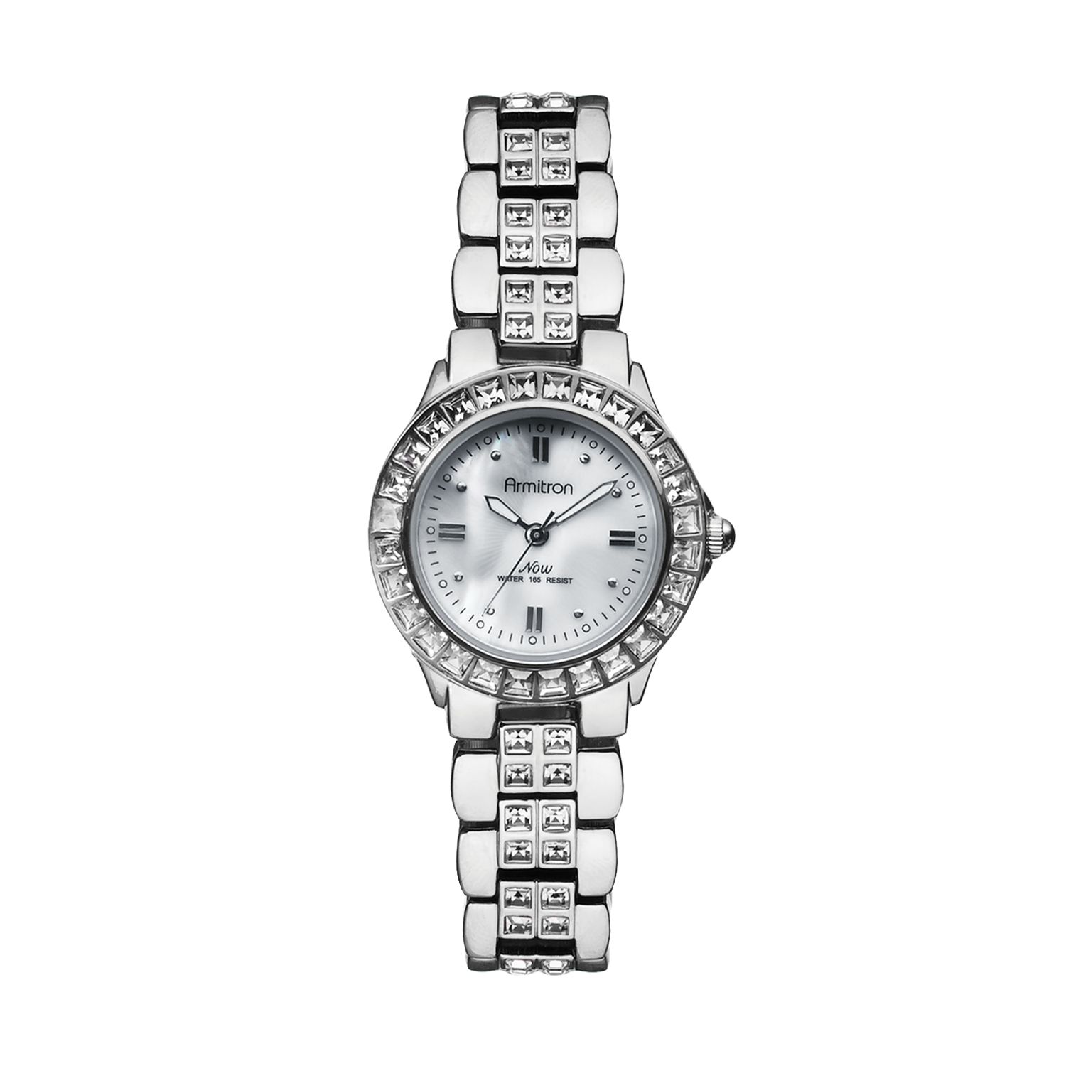 armitron mother of pearl watch