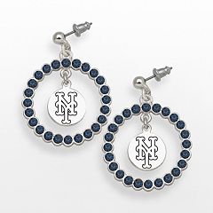 Womens Blue Crystal Earrings Kohl s