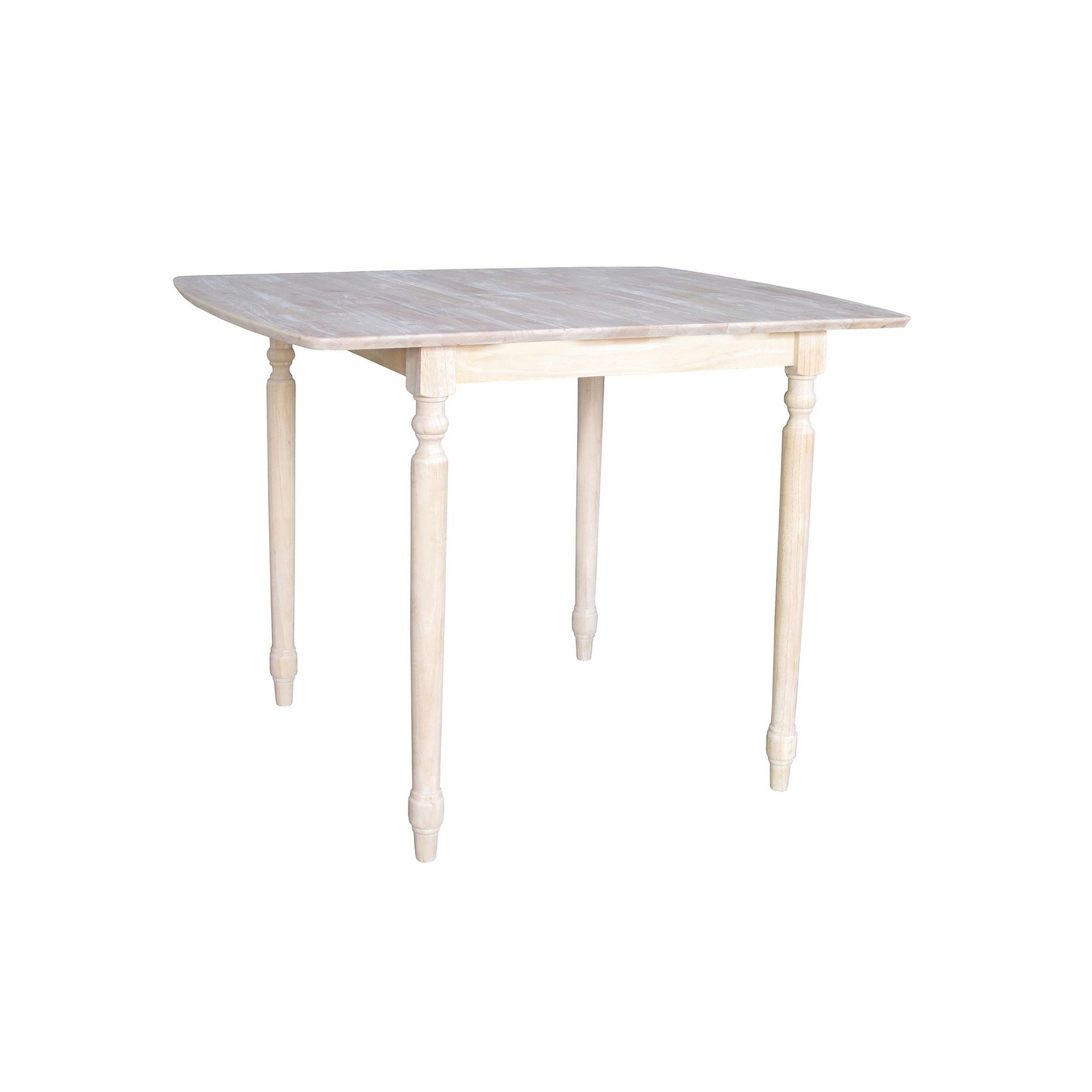 Butterfly Square Extension Table - 48-in. Width, Unfinished