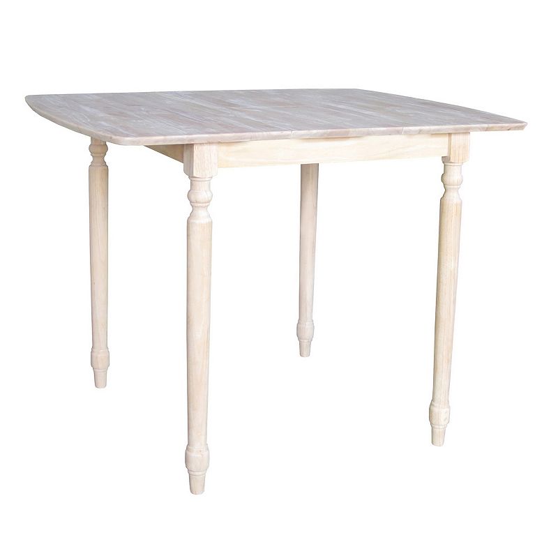 Butterfly Square Extension Table - 48-in. Width, White, Furniture