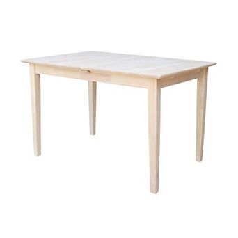 International Concepts Butterfly Extension Table - 60 in Width