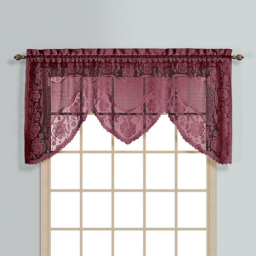 United Curtain Co. Windsor Swag Valance – 72” x 36”