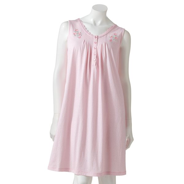 Thermal Henley Nightgown