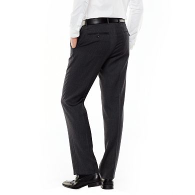 Men's Axist Ultra Series Straight-Fit Solid No-Iron Performance Flat-Front Dress Pants