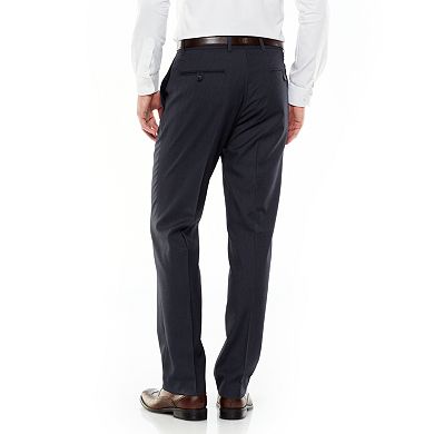Men's Axist Ultra Series Straight-Fit Solid No-Iron Performance Flat-Front Dress Pants