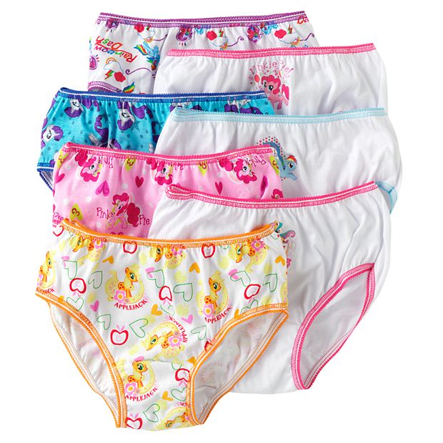 NEW - Miraculous Lady Bug Girls Size 8 Briefs - 7 Pack Underwear -  Multicolor