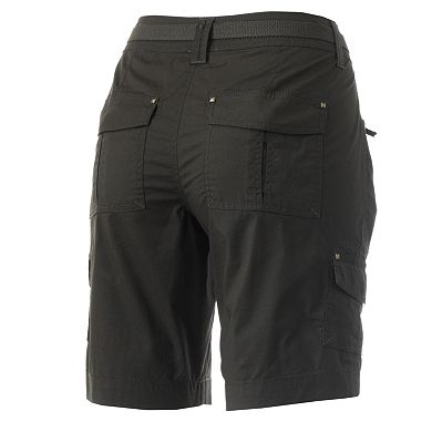 Apt. 9® Cargo Poplin Bermuda Shorts