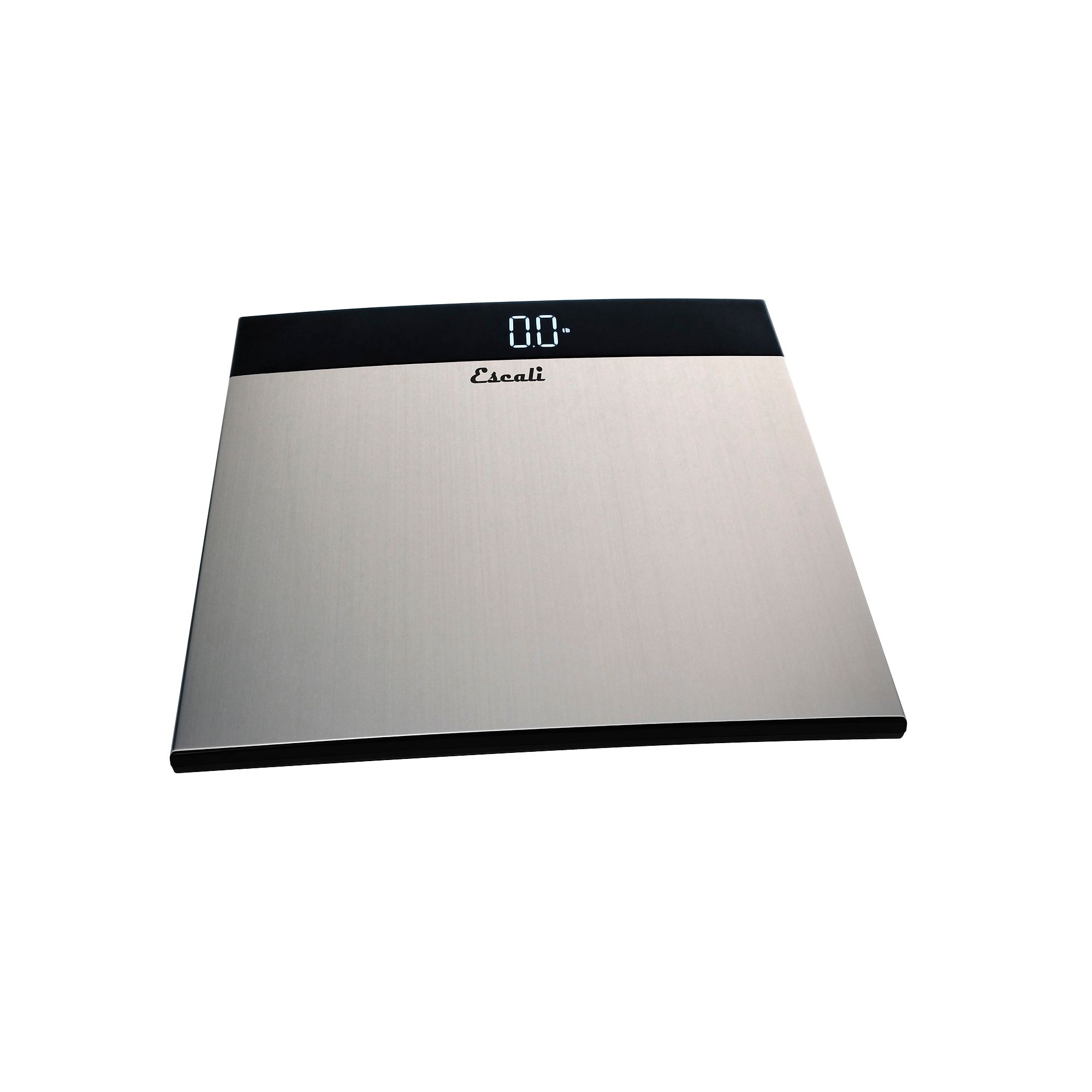 Escali Stainless Steel Bathroom Scale, Silver