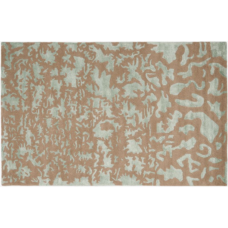 Safavieh Soho Abstract Rug, Beig/Green, 5X8 Ft