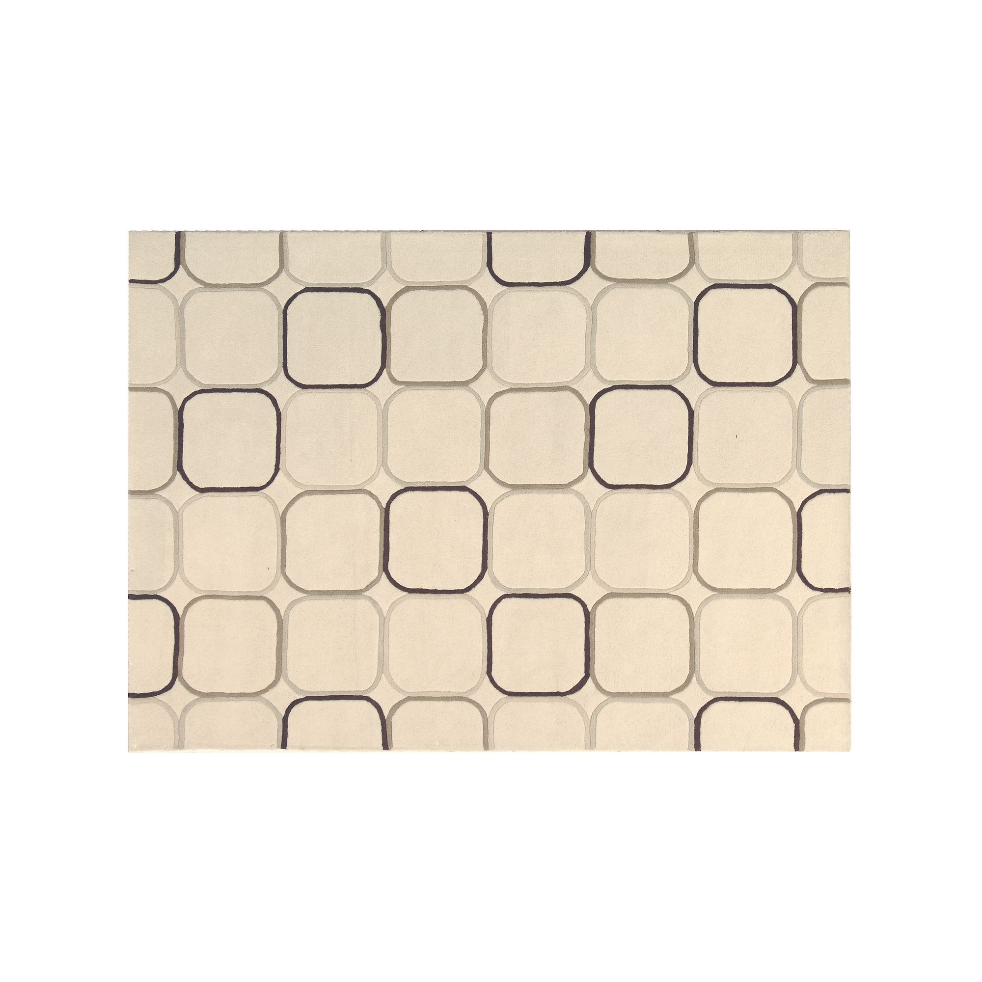 Safavieh Soho Squares Rug - 5 x 8, Ivory Team