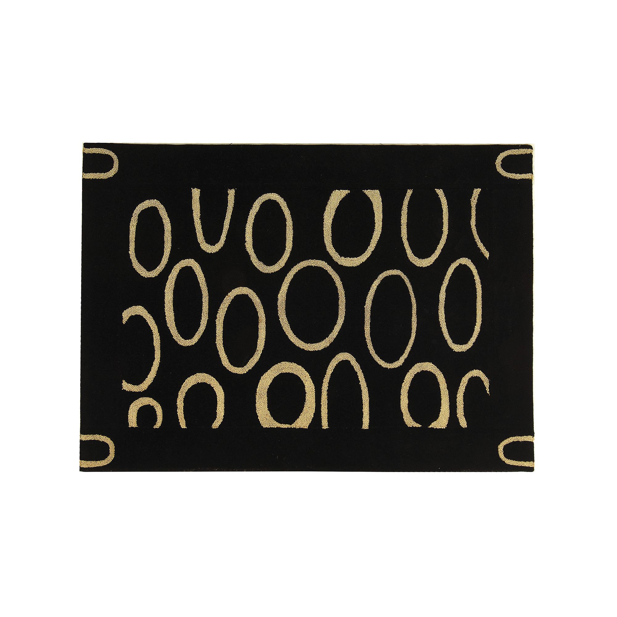 Safavieh Soho Bubbles Rug, Black Ivory