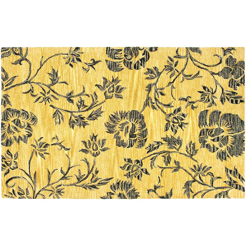 Safavieh Soho Floral Rug, Yellow, 5X8 Ft