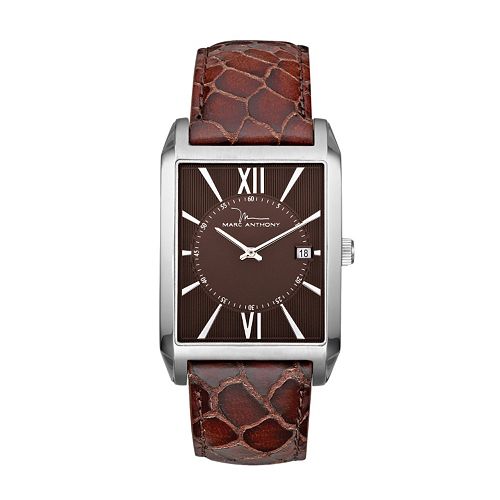 Marc Anthony Men's Leather Watch