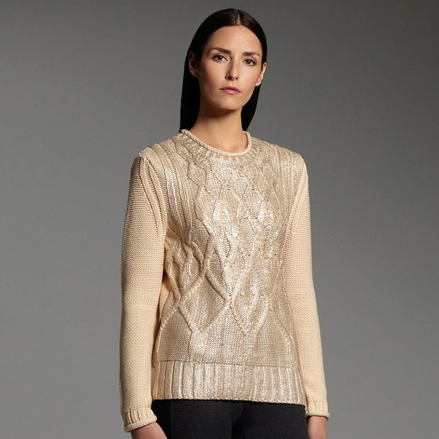 Kohls cable knit on sale sweater